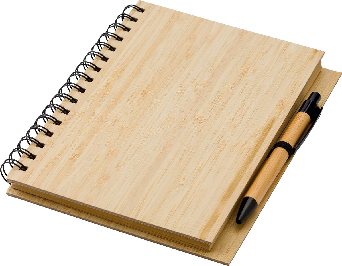 Notebook Carmen | Bamboo | A5 | Lined | With ballpen
