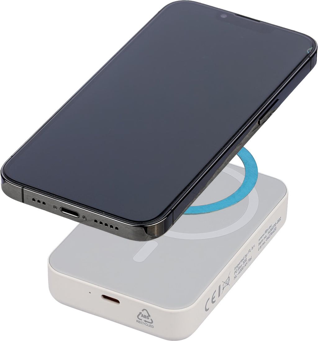 Meno-langaton varavirtalähde | Kierrätetty | 10 000 mAh | MagSafe-yhteensopiva