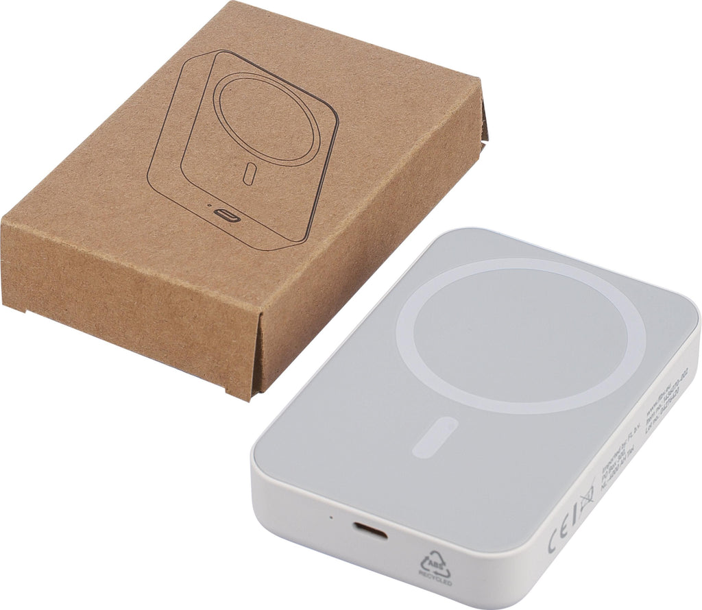 Meno-langaton varavirtalähde | Kierrätetty | 10 000 mAh | MagSafe-yhteensopiva