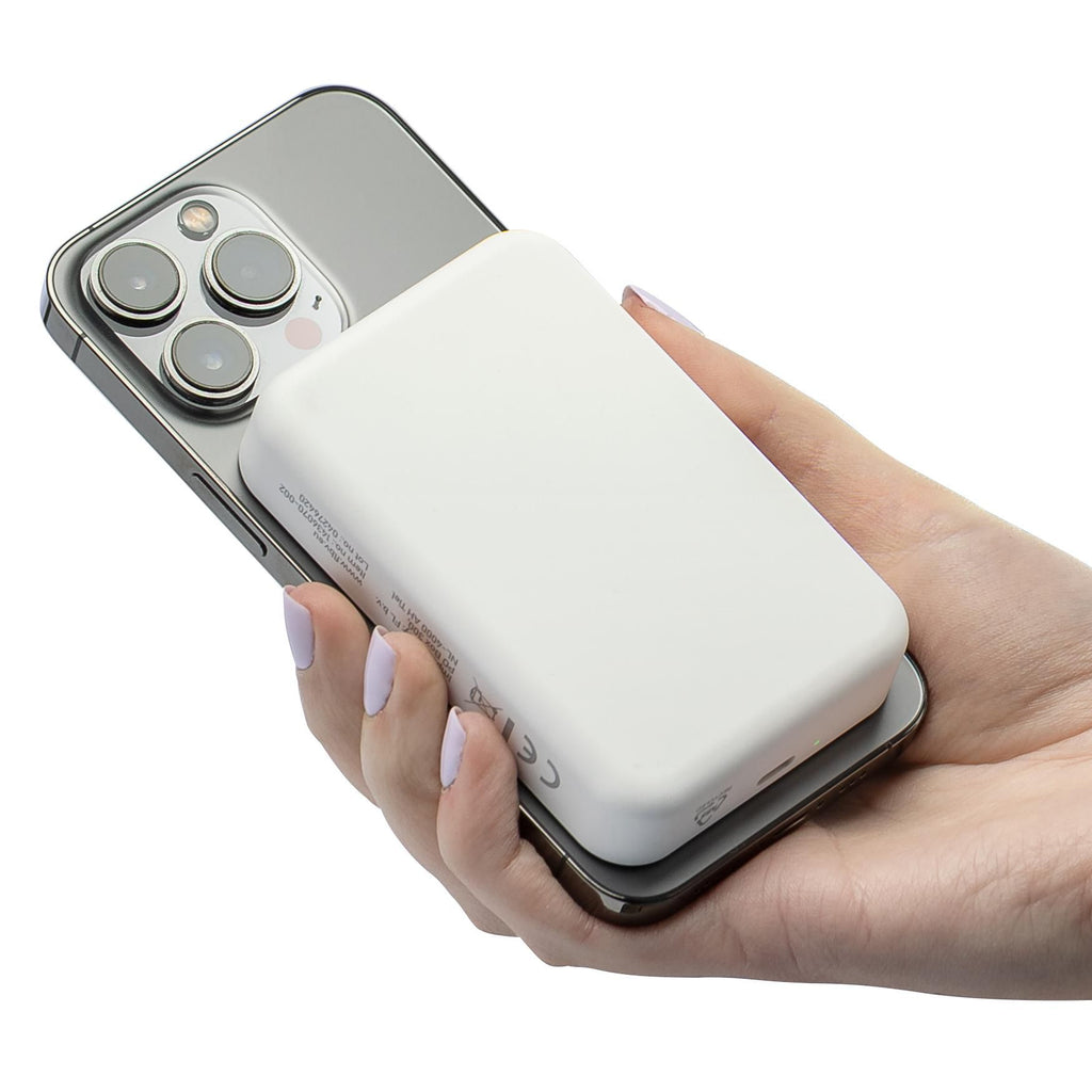 Meno-langaton varavirtalähde | Kierrätetty | 10 000 mAh | MagSafe-yhteensopiva