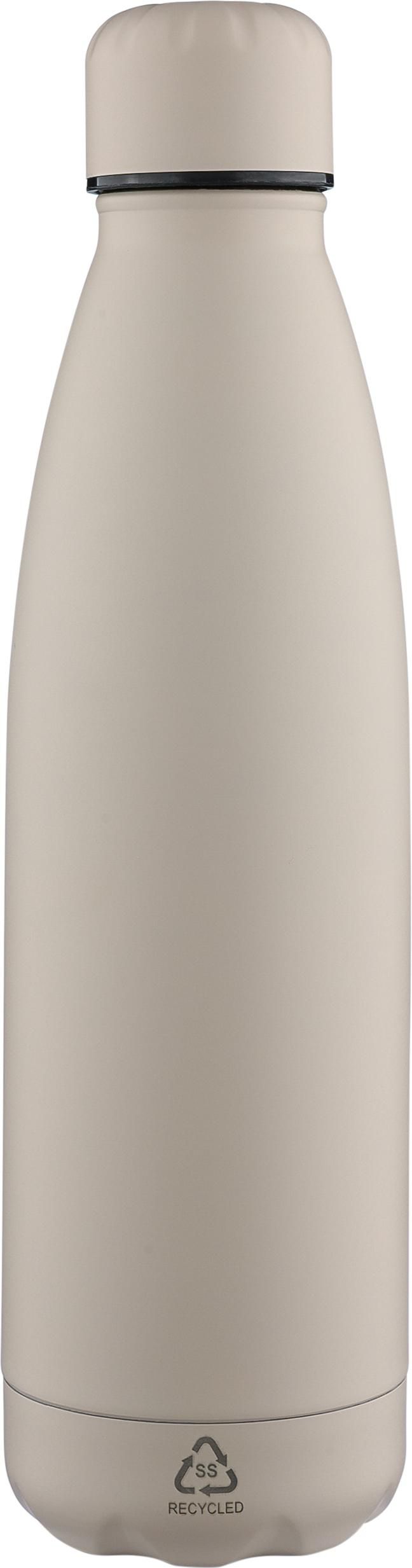 Recycled double-walled drinking bottle, 500 ml, Sunny