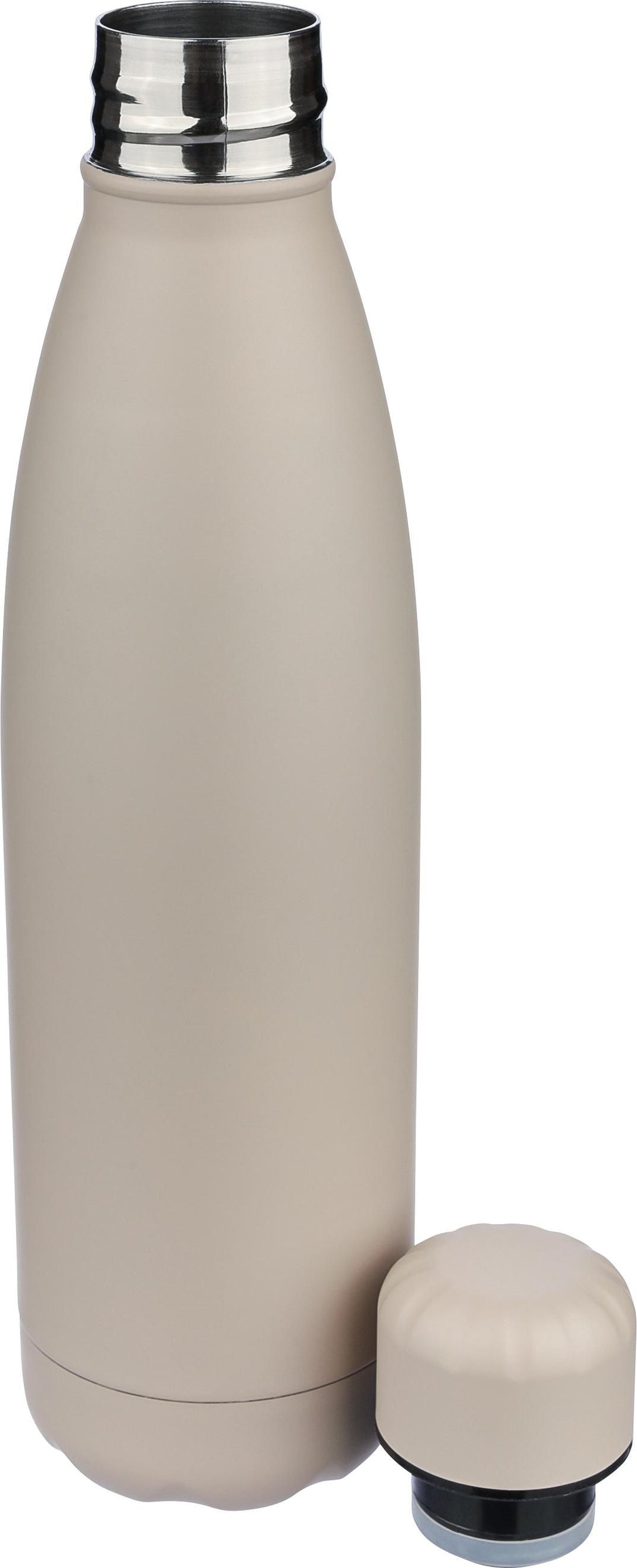 Recycled double-walled drinking bottle, 500 ml, Sunny