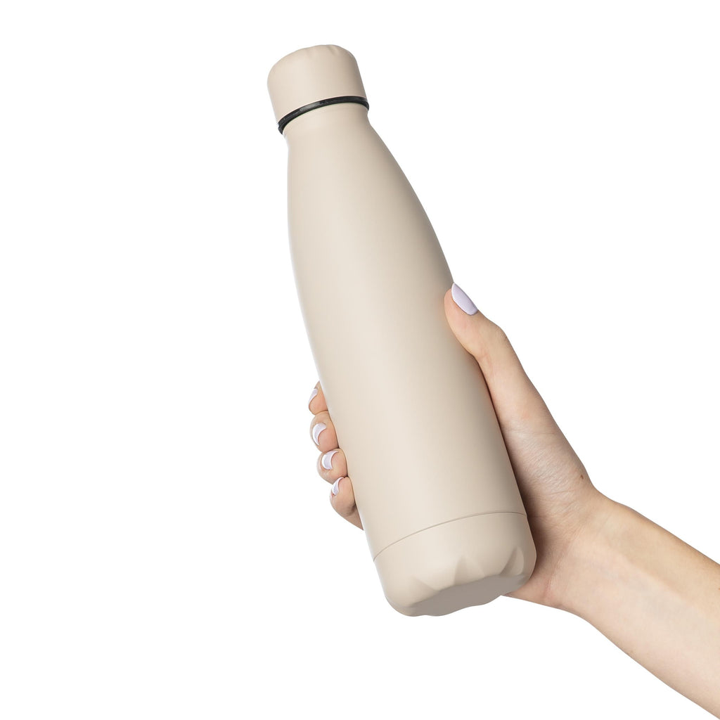 Recycled double-walled drinking bottle, 500 ml, Sunny