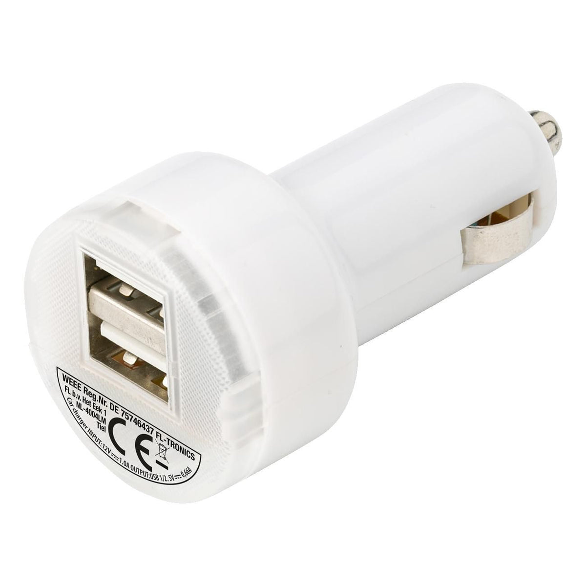 Auton virtasovitin | 2 USB-porttia