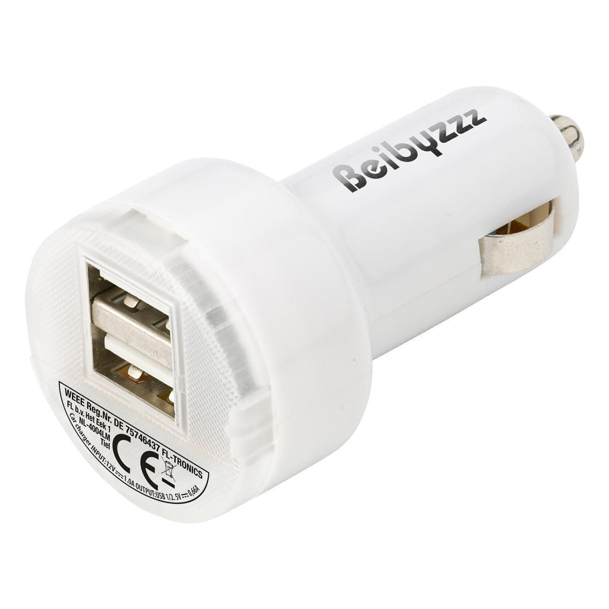 Auton virtasovitin | 2 USB-porttia