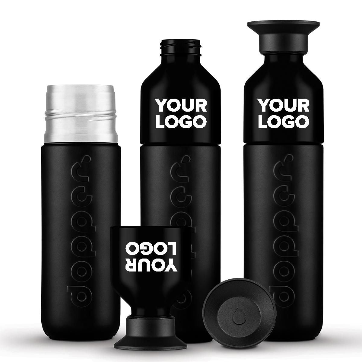 Dopper Blazing Black, isolerad, 350 ml