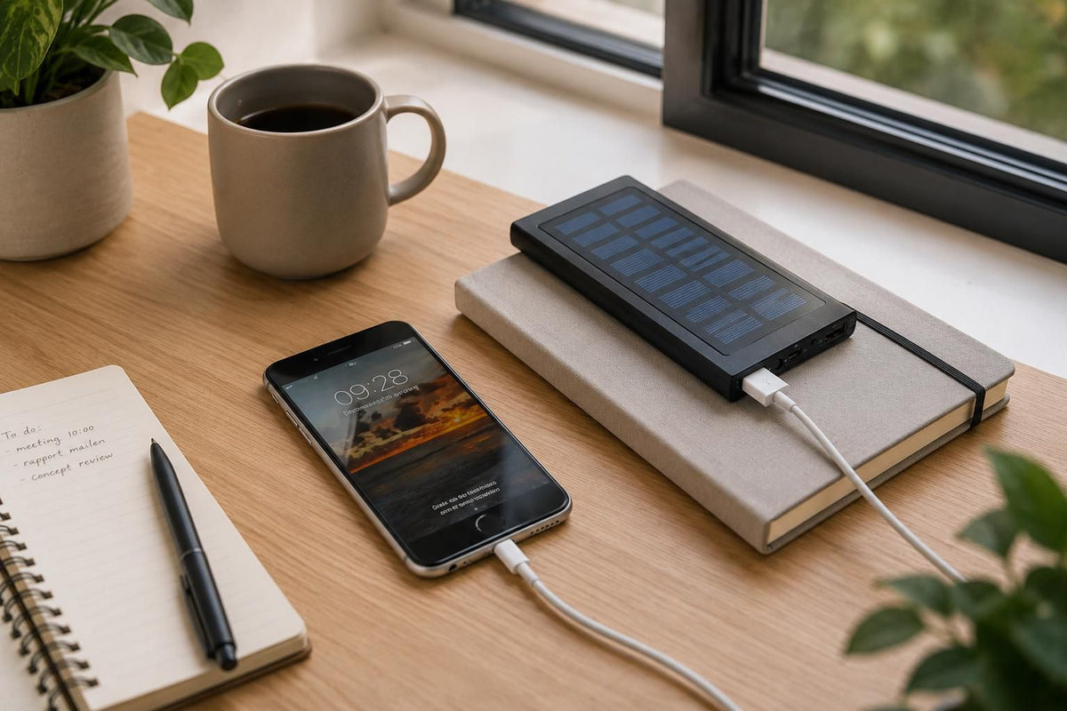 Aurinkokennolaturi Sonne | 8 000 mAh