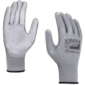 Skyddshandskar X-TOUCH GREY PU-belagda