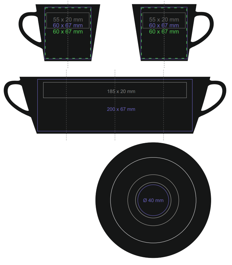 Victor Nero Set 210 svart/vit