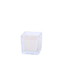 Scented Candle in Glass, Cube EU Soy Wax 115