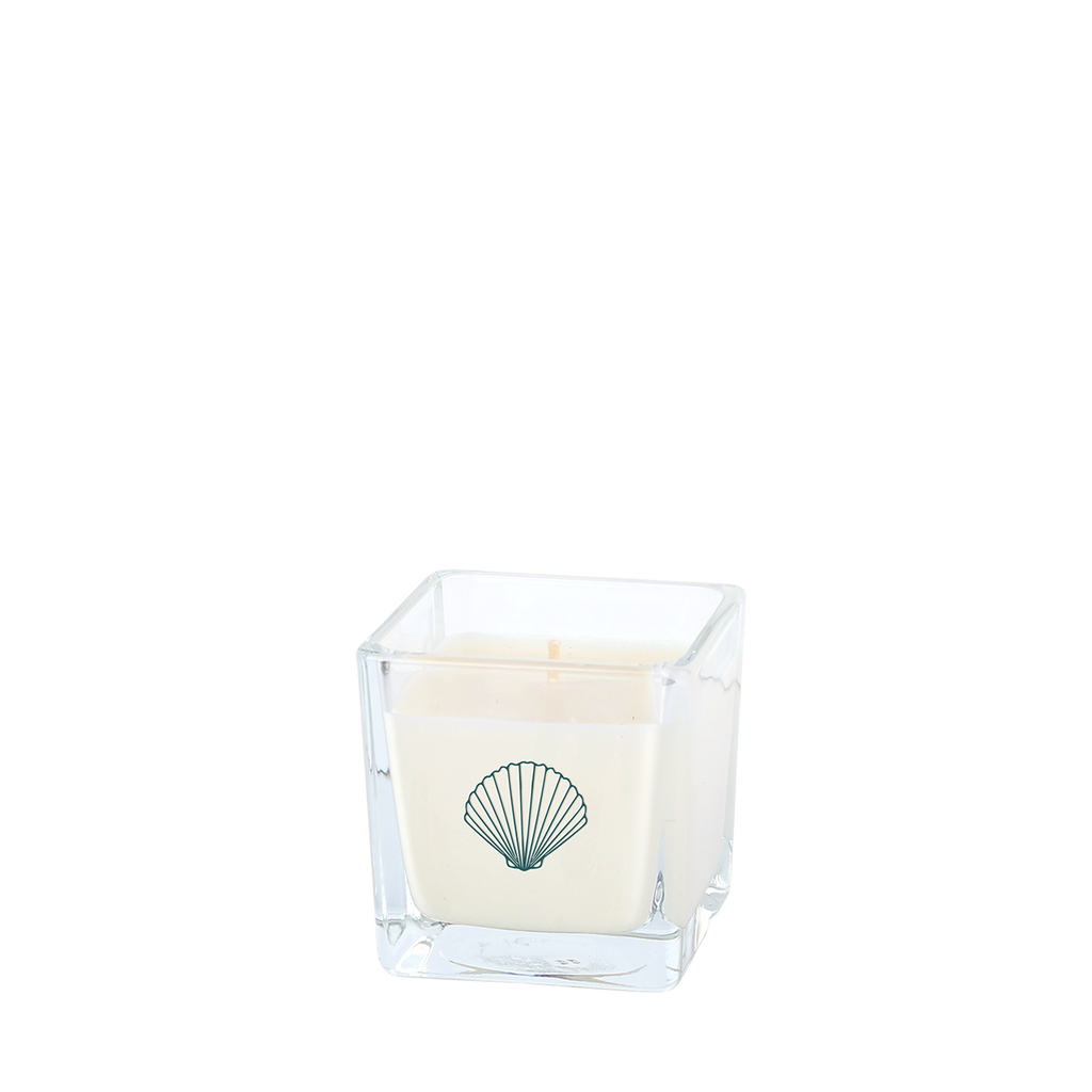 Scented Candle in Glass, Cube EU Soy Wax 115