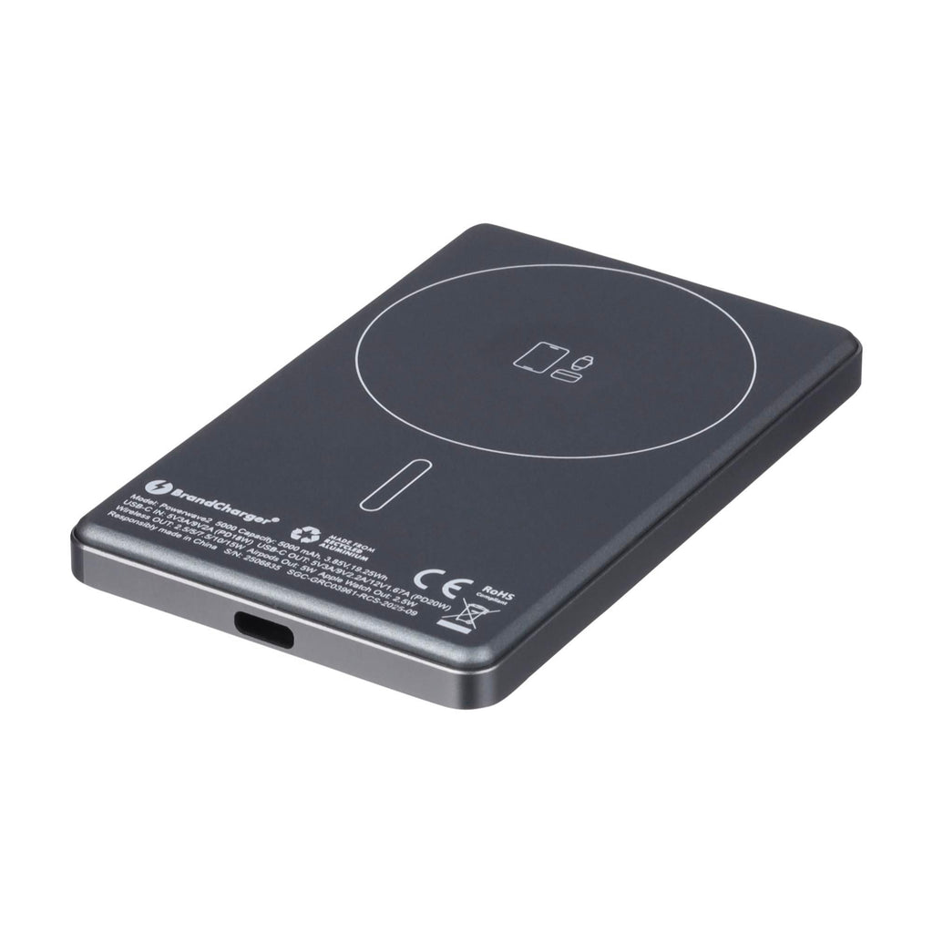 BrandCharger Powerwave 2 powerbank | Genanvendt | 5.000 mAh