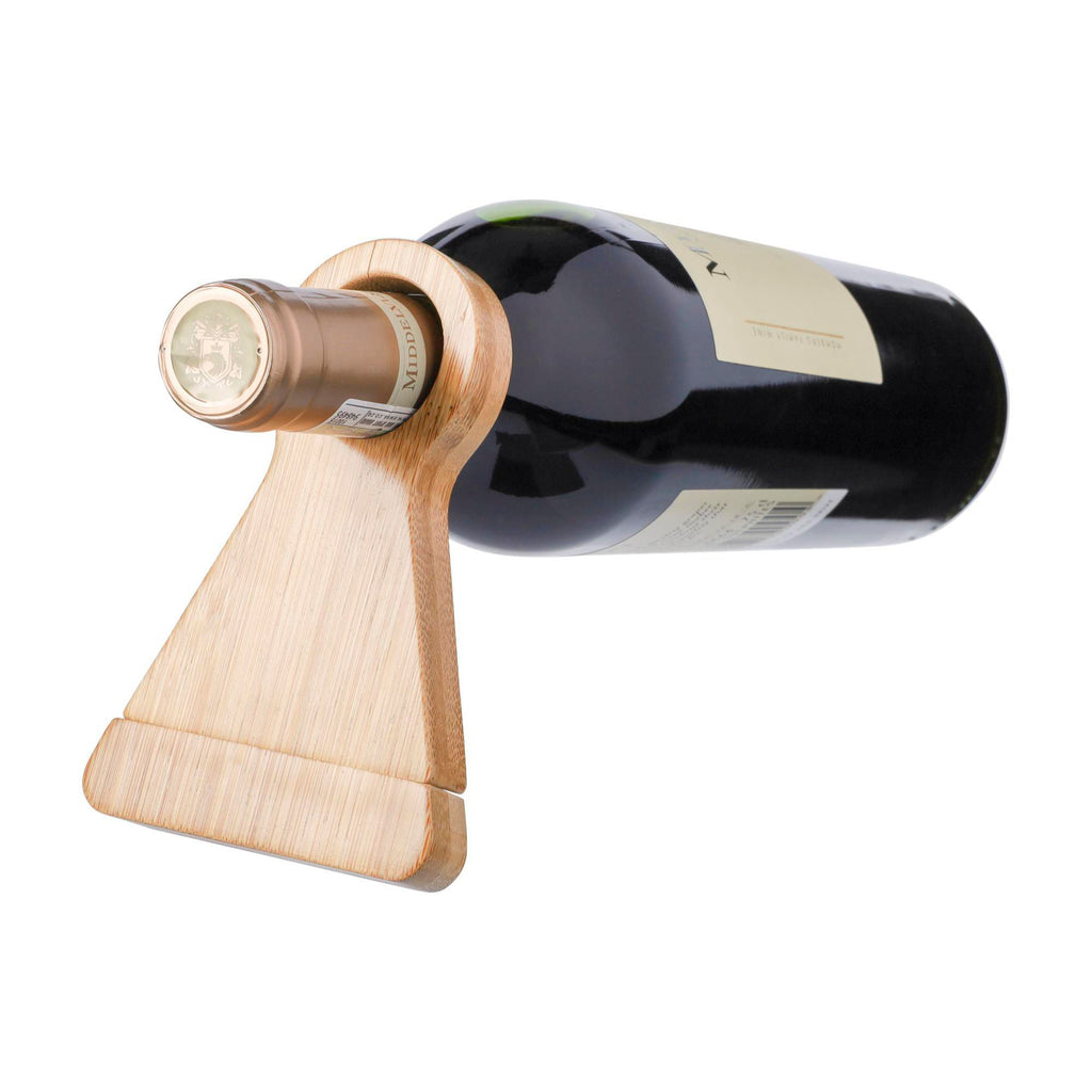Vinflaskeholder Vincio | Resirkulert bambus