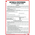 INSTRUKCJA PPOŻ - INSTRUKCJA POSTĘPOWANIA W PRZYPADKU POWSTANIA POŻARU - DB 003 DN CN