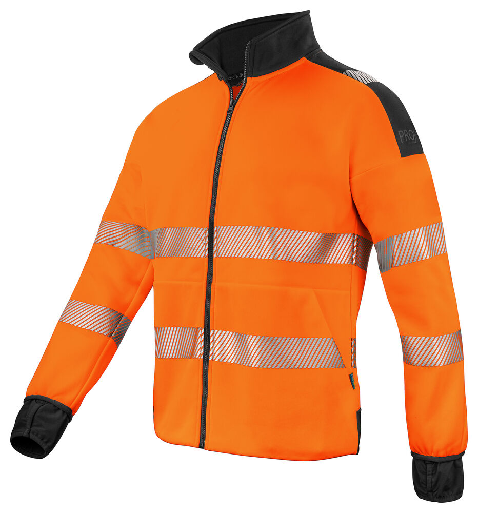 6109 SWEATSHIRT FZ EN ISO 20471 KLASSE 3/2