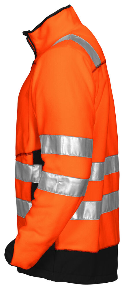 6303 FLEECE JAKKE EN ISO 20471 KLASSE 3/2