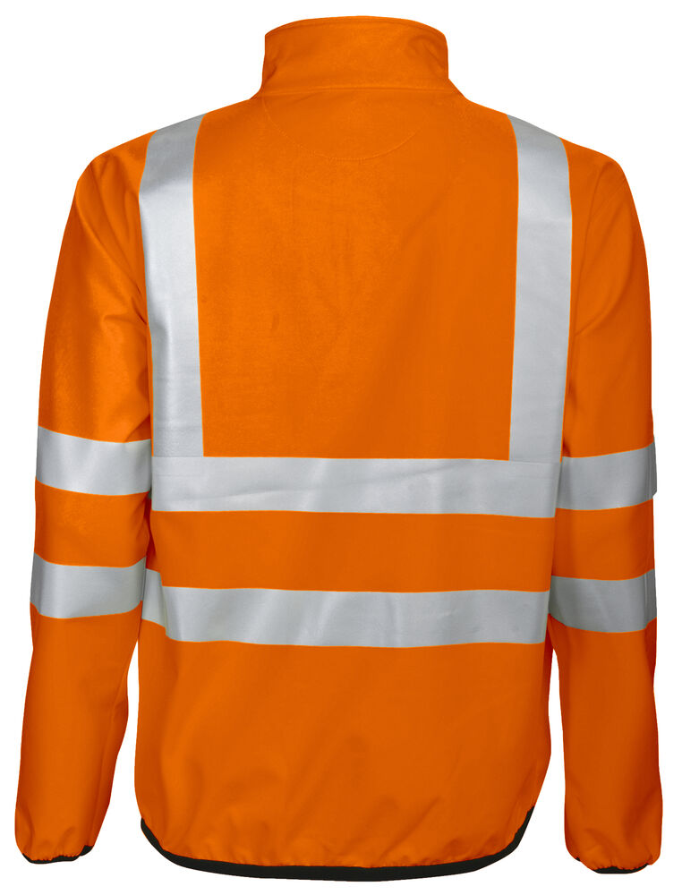 6412 SOFTSHELL JACKET EN ISO 20471 CLASS 3