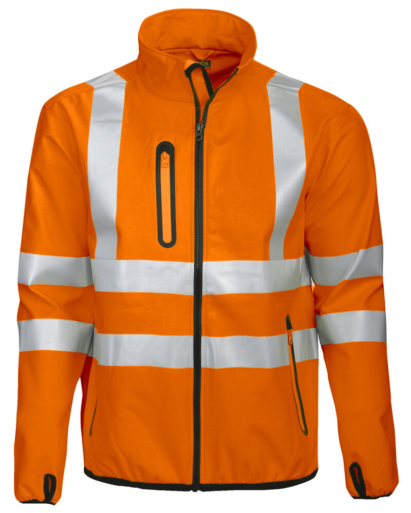 6412 SOFTSHELL JACKET EN ISO 20471 CLASS 3