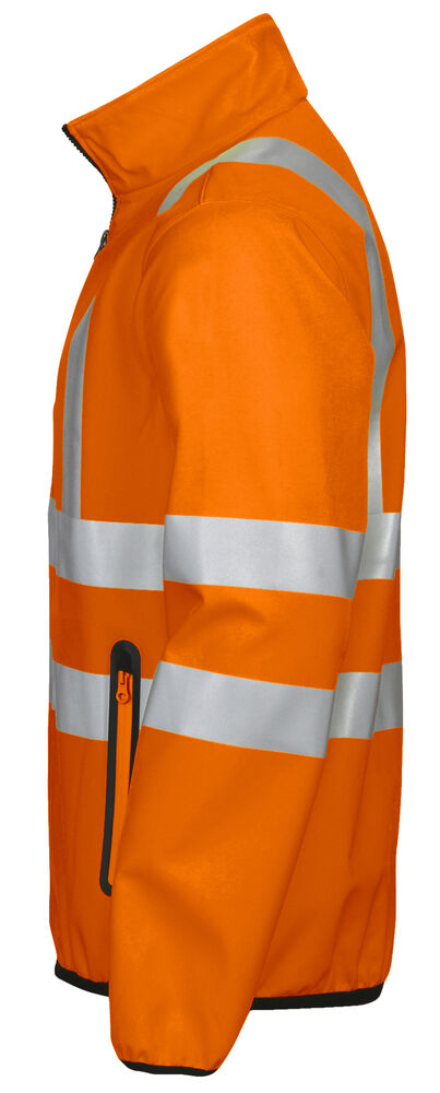 6412 SOFTSHELL JACKET EN ISO 20471 CLASS 3