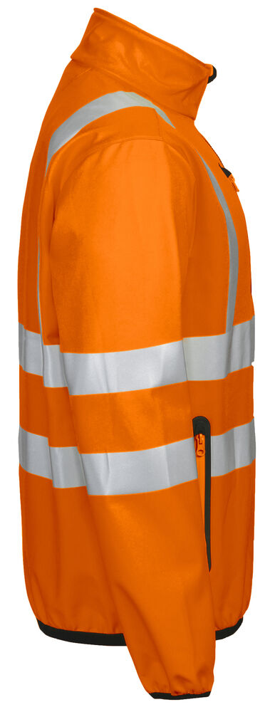 6412 SOFTSHELL JACKET EN ISO 20471 CLASS 3