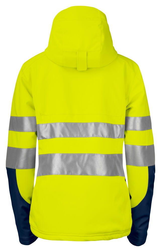 6424 Vinterjakke Dame EN ISO 20471 Kl 3/2
