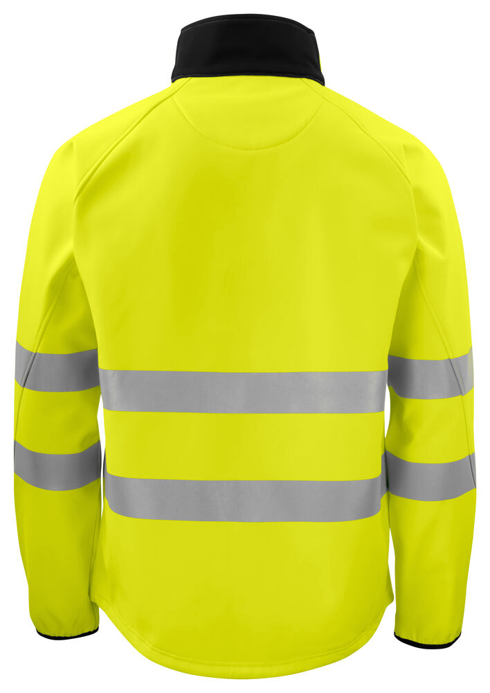 6432 SOFTSHELLJACKA EN ISO 20471 KLASS 3/2