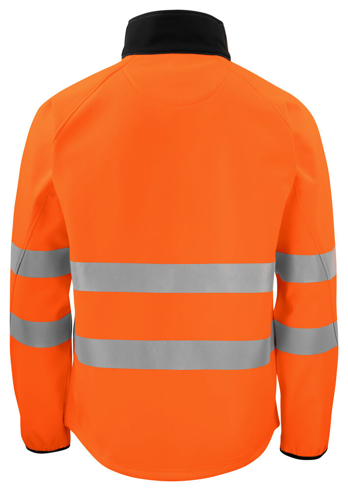 6432 SOFTSHELLJACKA EN ISO 20471 KLASS 3/2