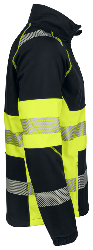 6443 SOFTSHELLJACKA EN ISO 20471 KLASS 1