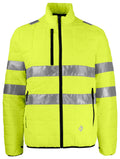 6444 QUILTET JAKKE EN ISO 20471 KLASSE 3