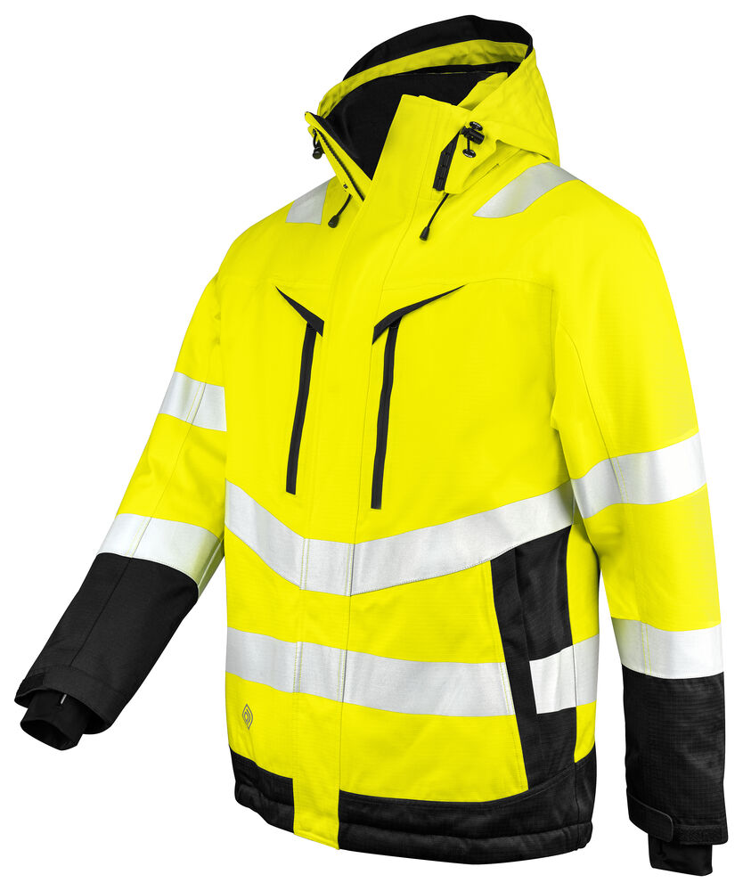 6453 FUNKTIONSJACKA FODRAD EN ISO 20471 KLASS 3