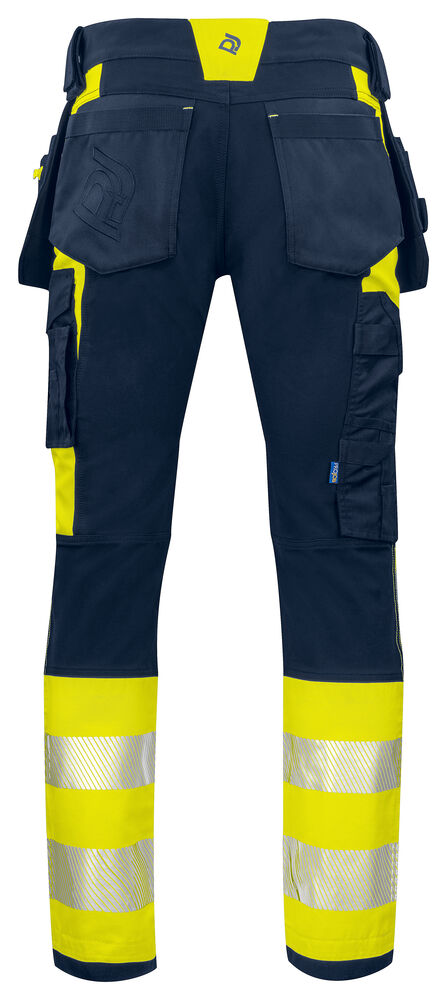 6540 HANTVERKSBYXA STRETCH EN ISO 20471 KLASS 1