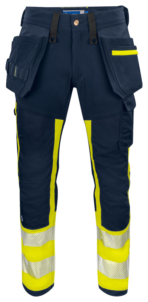 6540 HANTVERKSBYXA STRETCH EN ISO 20471 KLASS 1