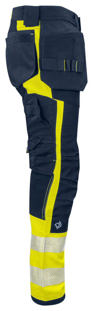 6540 HANTVERKSBYXA STRETCH EN ISO 20471 KLASS 1