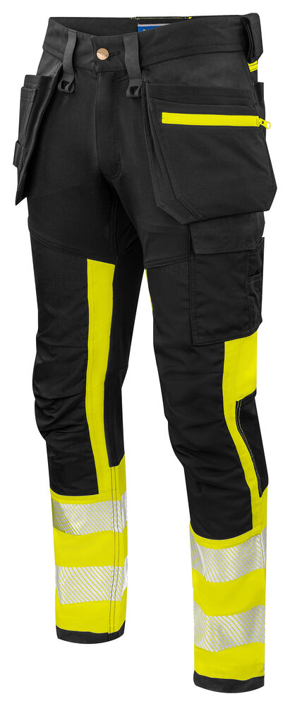 6540 HANTVERKSBYXA STRETCH EN ISO 20471 KLASS 1