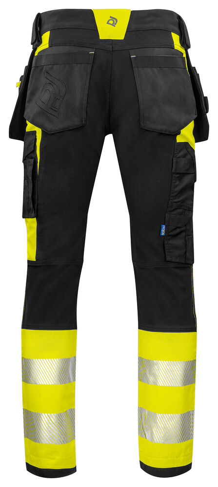 6540 HANTVERKSBYXA STRETCH EN ISO 20471 KLASS 1