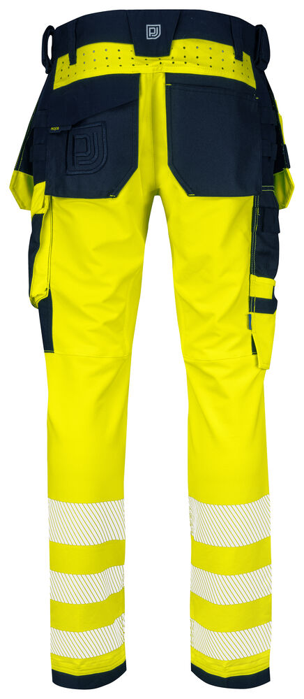 6573 HANTVERKSBYXA STRETCH EN ISO 20471 KLASS 2