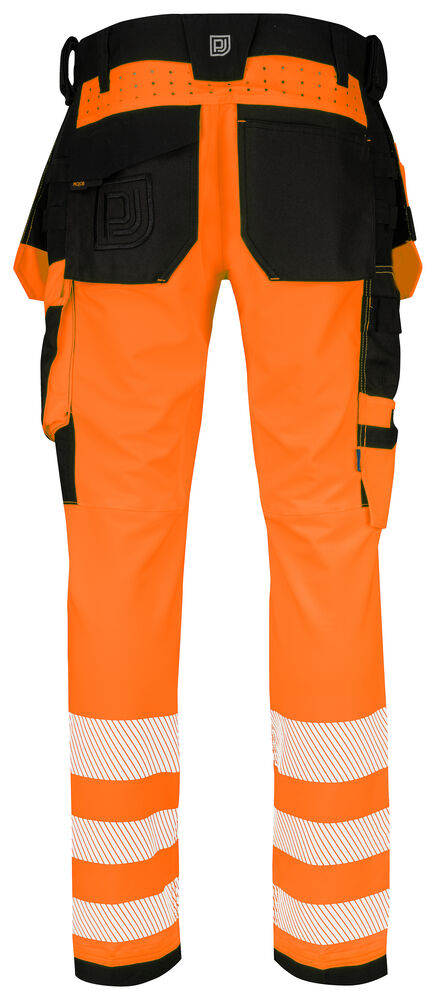 6573 HANTVERKSBYXA STRETCH EN ISO 20471 KLASS 2