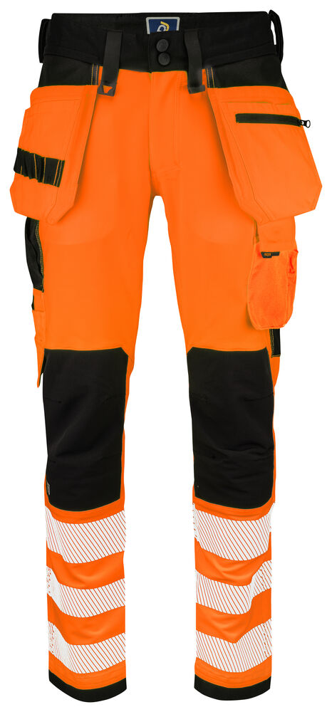 6573 HANTVERKSBYXA STRETCH EN ISO 20471 KLASS 2