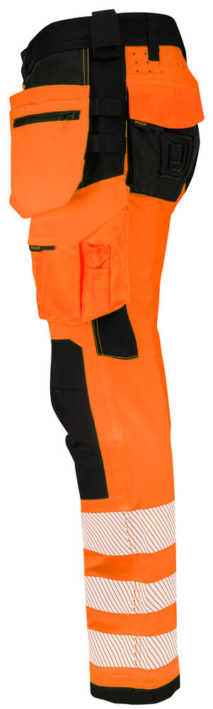 6573 HANTVERKSBYXA STRETCH EN ISO 20471 KLASS 2