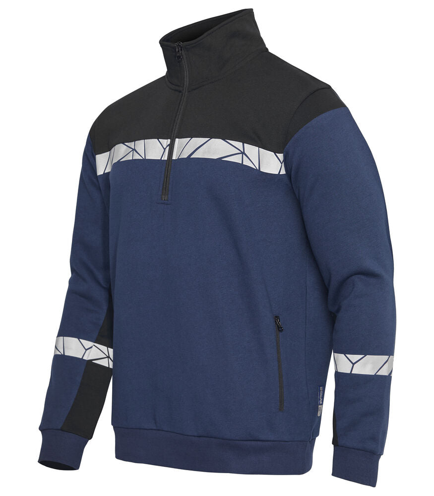 7102 SWEATSHIRT 1/2 ZIP 7102 SWEATSHIRT 1/2 ZIP 9910-VIZ