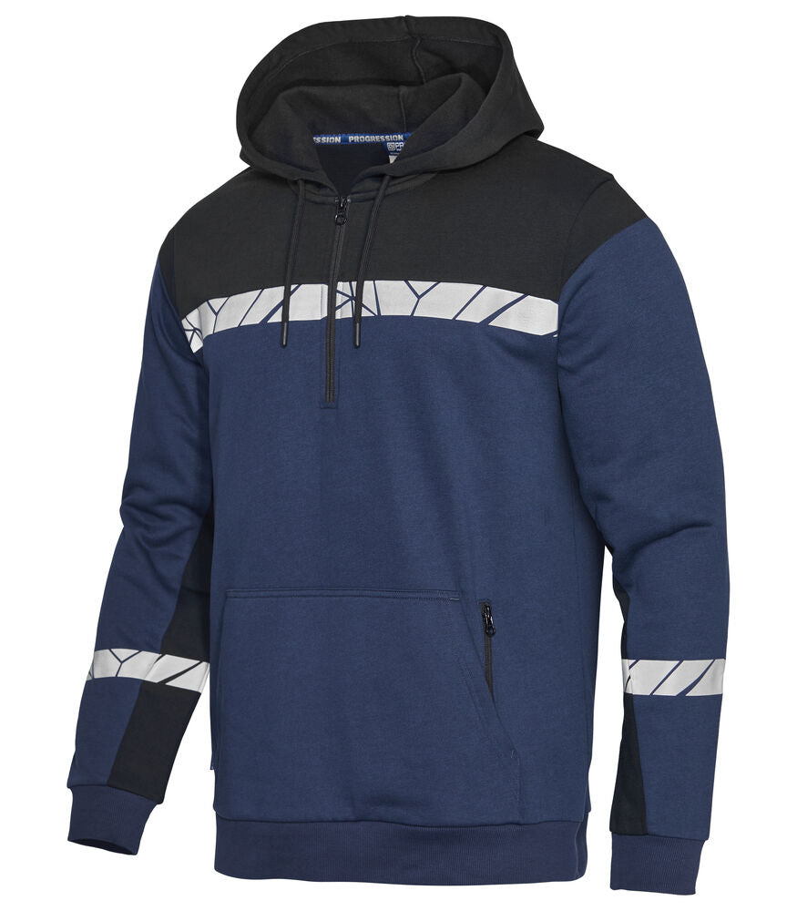 7104 HÆTTETRØJE 1/2 ZIP 7104 HÆTTETRØJE 1/2 ZIP 9910-VIZ