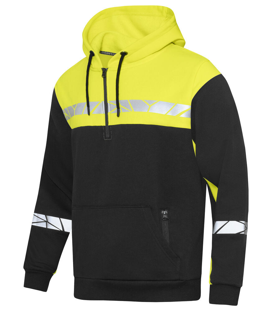 7104 HÆTTETRØJE 1/2 ZIP 7104 HÆTTETRØJE 1/2 ZIP 9910-VIZ