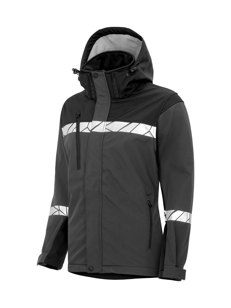 7417 SOFTSHELL JACKET WOMEN 7417 SOFTSHELL JACKET WOMEN 9910-VIZ