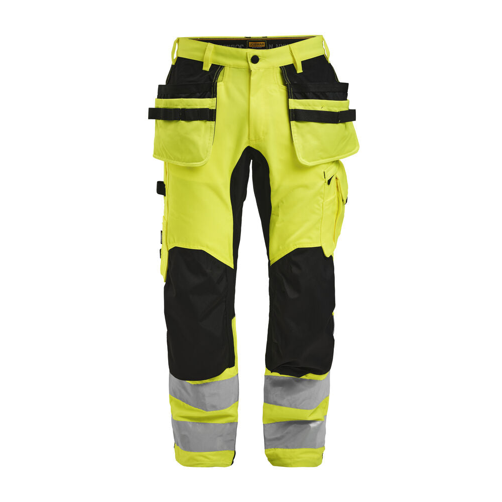 2240 Håndværkerbukser Stretch Hi-Vis