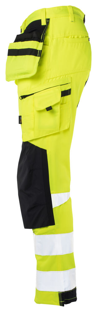 2240 Håndværkerbukser Stretch Hi-Vis