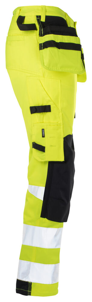 2240 Håndværkerbukser Stretch Hi-Vis