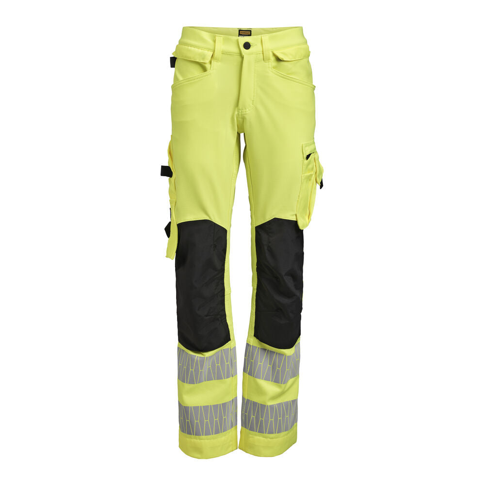 2271 Håndværkerbukser stretch Hi-Vis dame