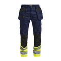 2277 Riipputaskuhousut puuvillaa Hi-vis