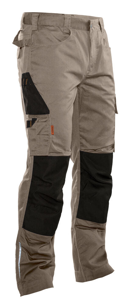 2321 Servicebyxa – khaki/svart