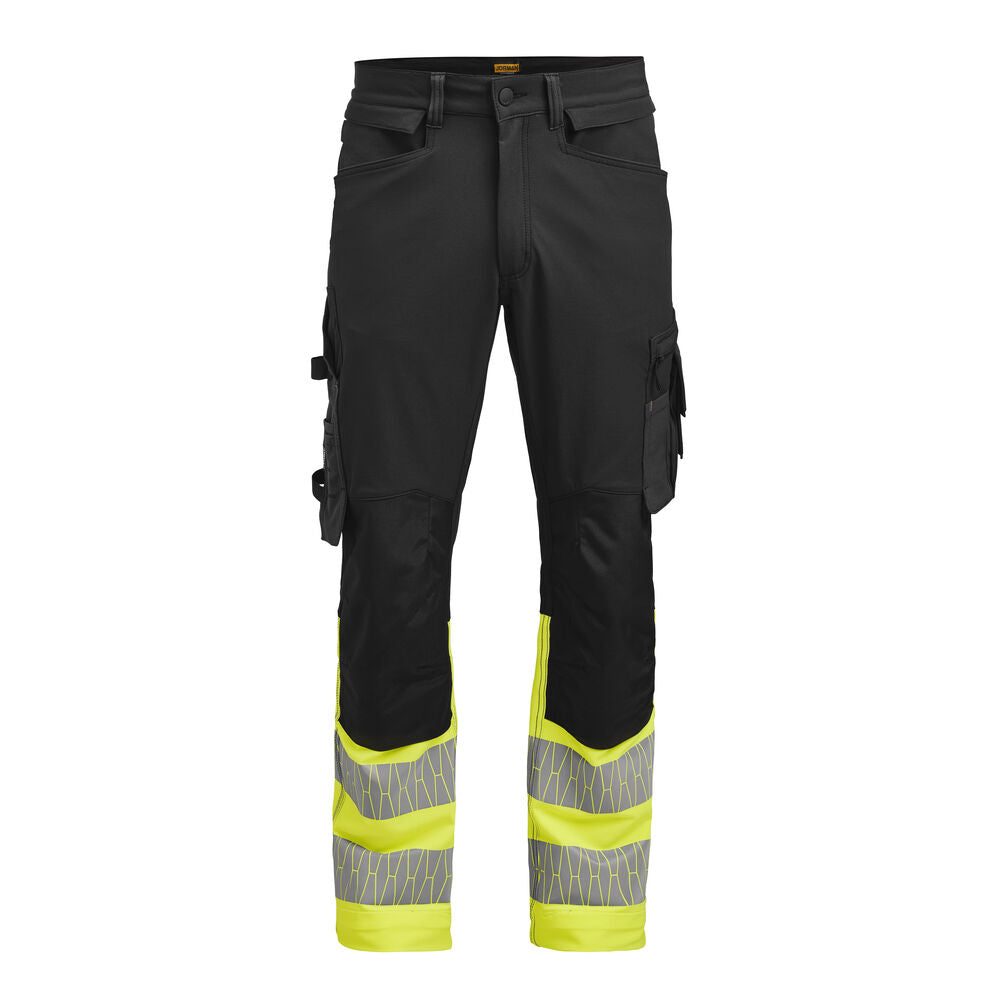 2392 Håndværkerbukser Stretch Hi-Vis